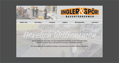 Desktop Screenshot of engler-spoeri.de